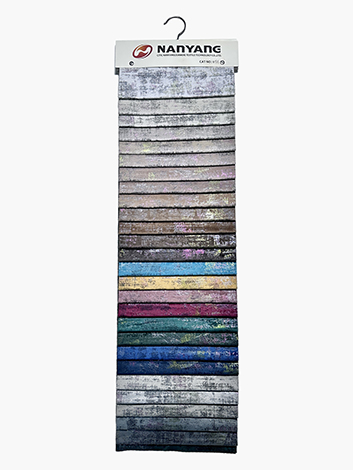 NY-11 Holland Velvet Foil Composite Non-Woven Furniture Upholstery Fabrics