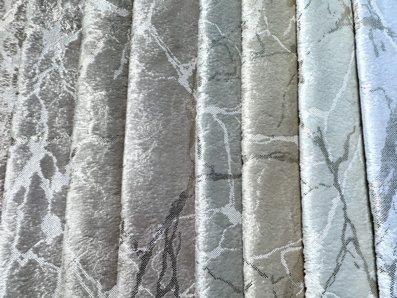 NY-24 Holland Velvet Foil Composite Non-Woven Sofa Fabric