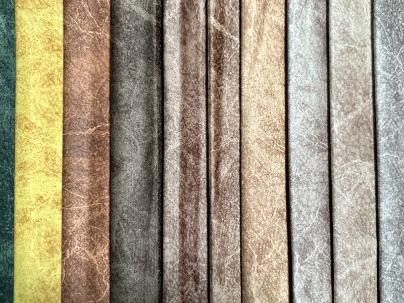 NY30 Holland Velvet Printed Composite T/C Sofa Fabric for Home Decor