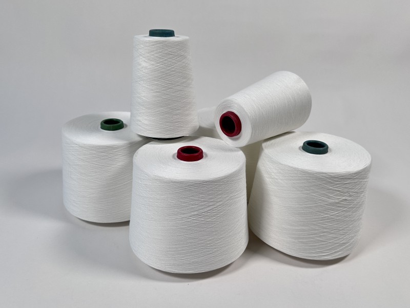 R30/1 Viscose Ring Spun Yarn Raw White AA Grade Rayon Yarn